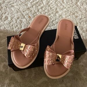 Melissa sandals flip flop size 7